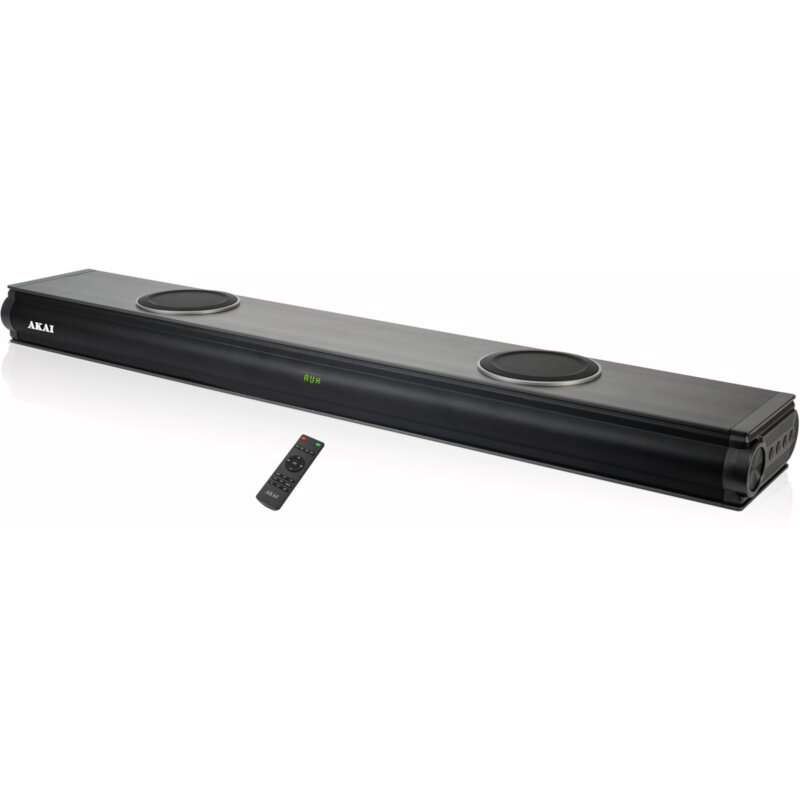 Akai ASB-29 Soundbar με Bluetooth, USB, Aux-In, οπτική ίνα και HDMI – 100 W RMS  