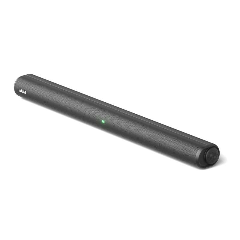 Akai ASB-6L Soundbar 2.0 καναλιών με Bluetooth, USB, Aux-In, HDMI, TWS, TX, FM, COAX, OPT, LED, EQ και τηλεχειριστήριο-60W RMS  