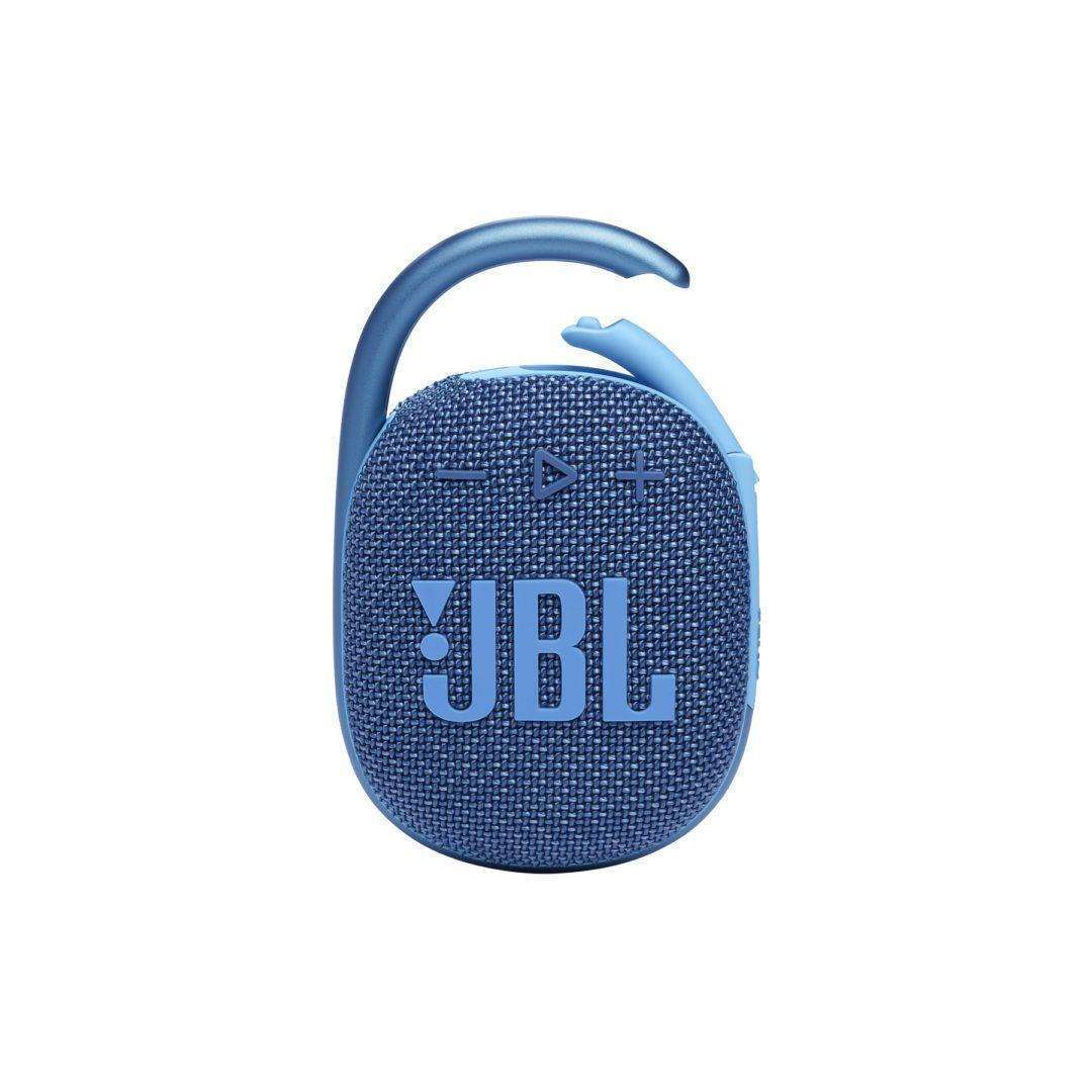 JBL Clip 4 Eco Blue Αδιάβροχο Ηχείο Bluetooth 5W με Διάρκεια Μπαταρίας έως 10 ώρες Μπλε  