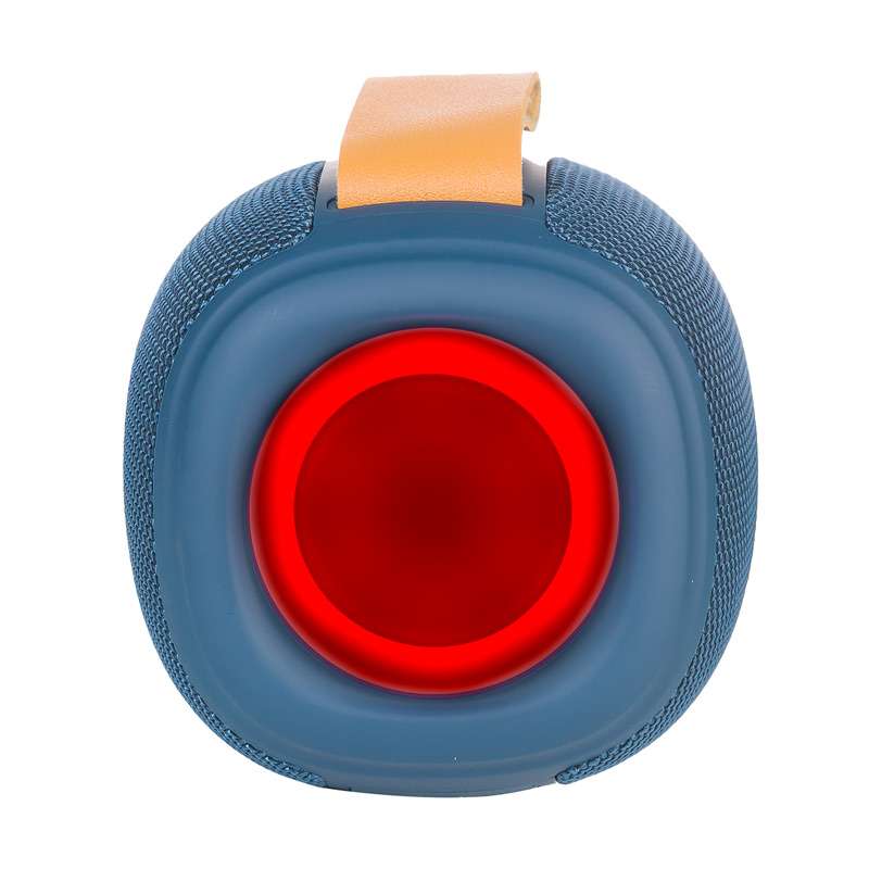 Akai ABTS-V5BL Μπλε φορητό μίνι ηχείο Bluetooth με USB, SD, FM, AWS, LED, Handsfree-3W RMS  