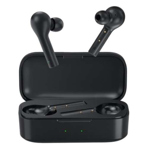 QCY T5 TWS BLACK TRUE WIRELESS GAMING EARBUDS 5.1 BLUETOOTH HEADPHONES ENC IPX5 SPEAKER 6MM 5HRS  