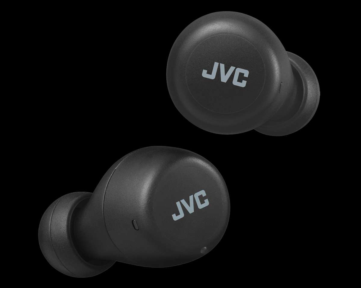 JVC ΑΚΟΥΣΤΙΚΑ GUMY TRUE WIRELESS BT EARBUDS HA-A5T-ΒΝ ΜΑΥΡΟ  