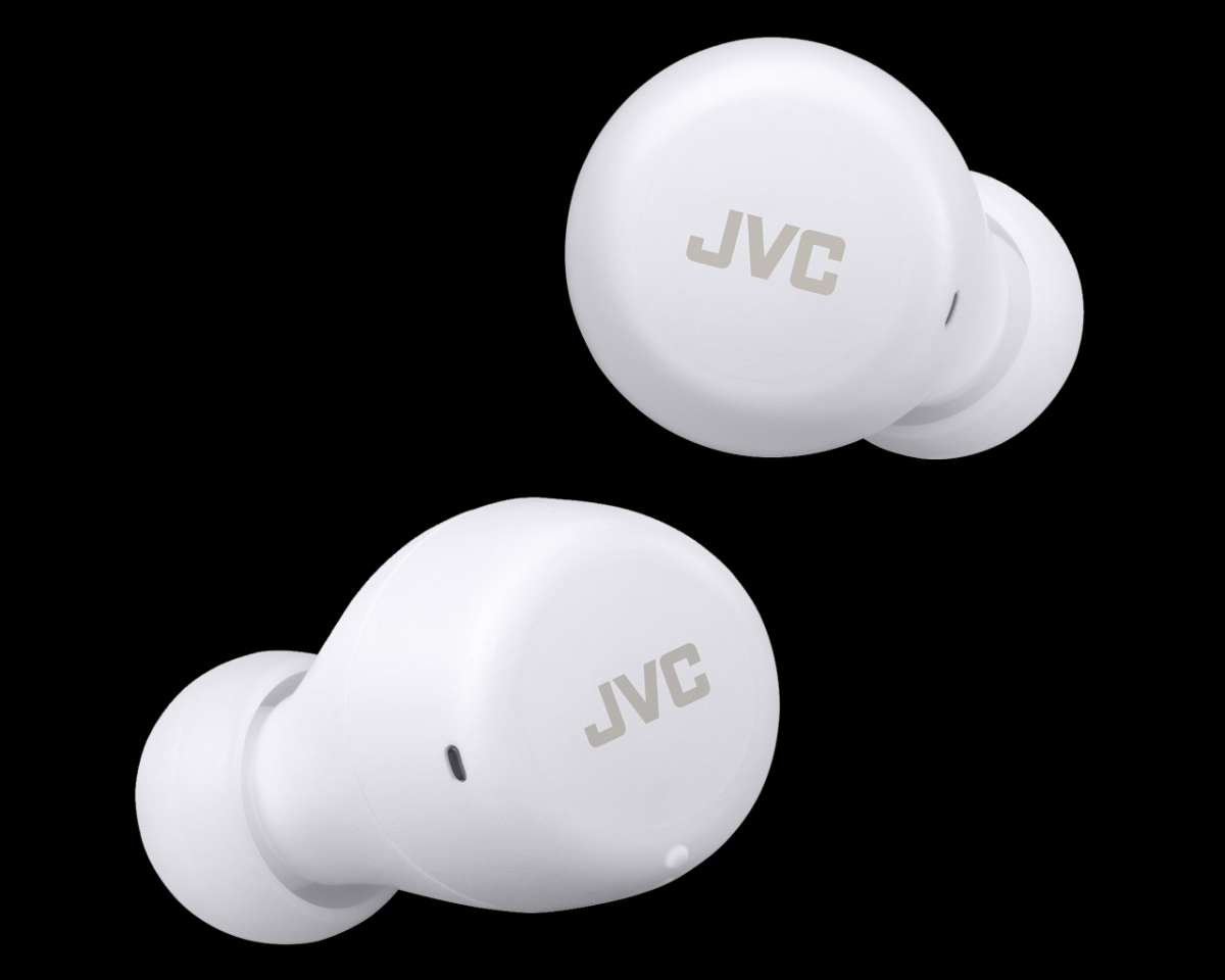 JVC ΑΚΟΥΣΤΙΚΑ GUMY TRUE WIRELESS BT EARBUDS HA-A5T-WN ΛΕΥΚΟ  
