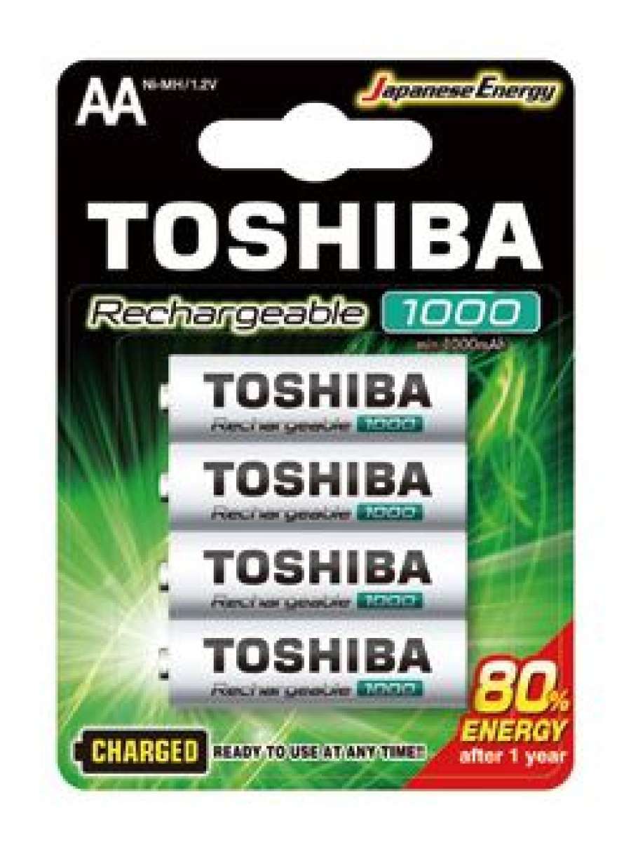 Toshiba TNH-6GLE BP-4C household battery Rechargeable battery AA Nickel-Metal Hydride (NiMH)  