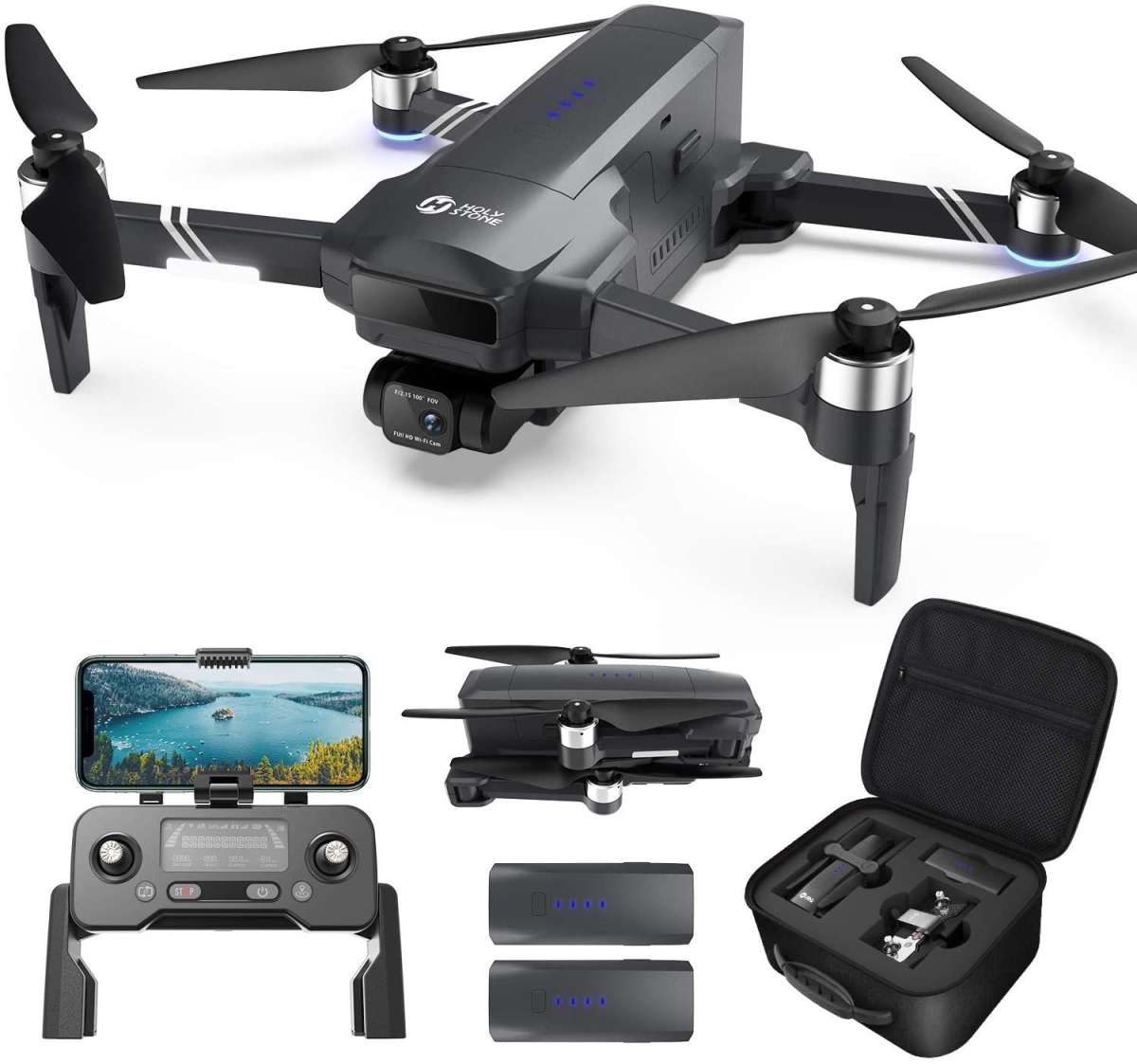 Holy Stone HS600 4K Camera With Gimbal 3KM FPV  