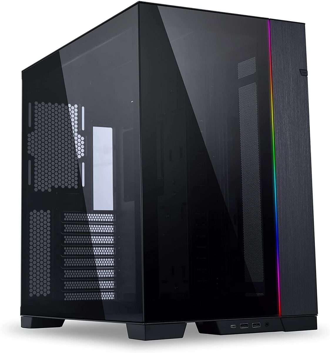 LIAN LI O11D EVO BLACK – EATX (UNDER 280MM)/ATX/M-ATX/ITX PC CASE  