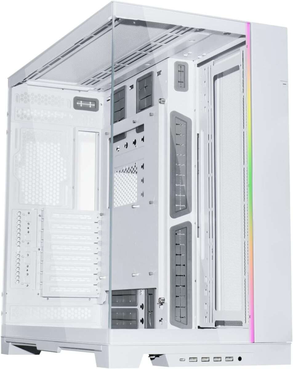 Lian Li O11 Dynamic EVO XL White - EATX PC Case (under 280mm) XL Tower  