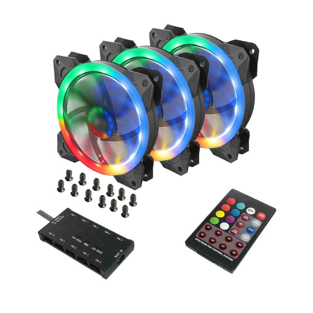 Gaming Cooling Fan - Redragon GC F008 (3 Pack)  