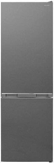 Ψυγειοκαταψύκτης Sharp SJ-FBB04DTXLE 268lt Inox  