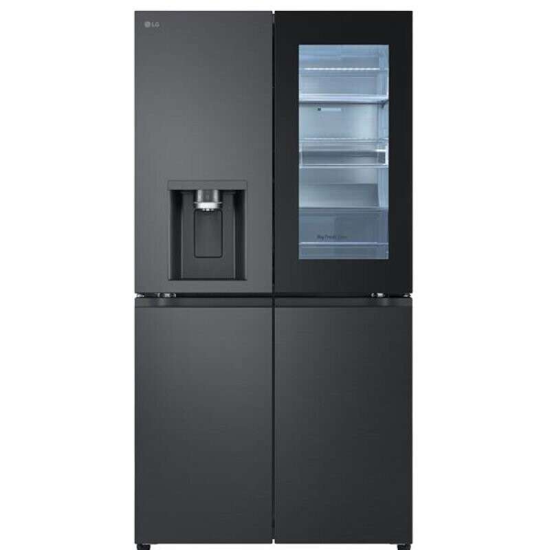 LG Ψυγείο Ντουλάπα 638lt NoFrost Υ179.2xΠ91.4xΒ72.9εκ. Inox GMG960EVEE  