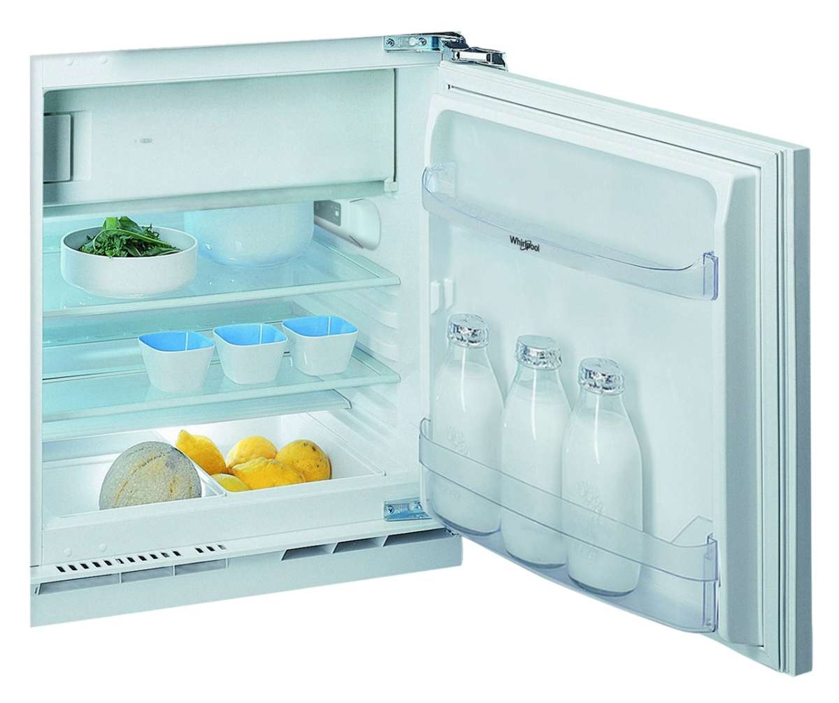 Whirlpool WBUF011 combi-fridge Built-in 126 L E Grey  