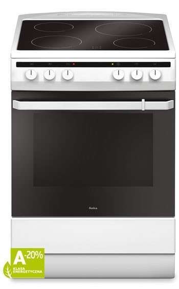 Amica Ceramic cooker 618CE3.333HQW  