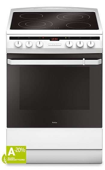Amica Ceramic cooker 618CE3.332HTaQW  