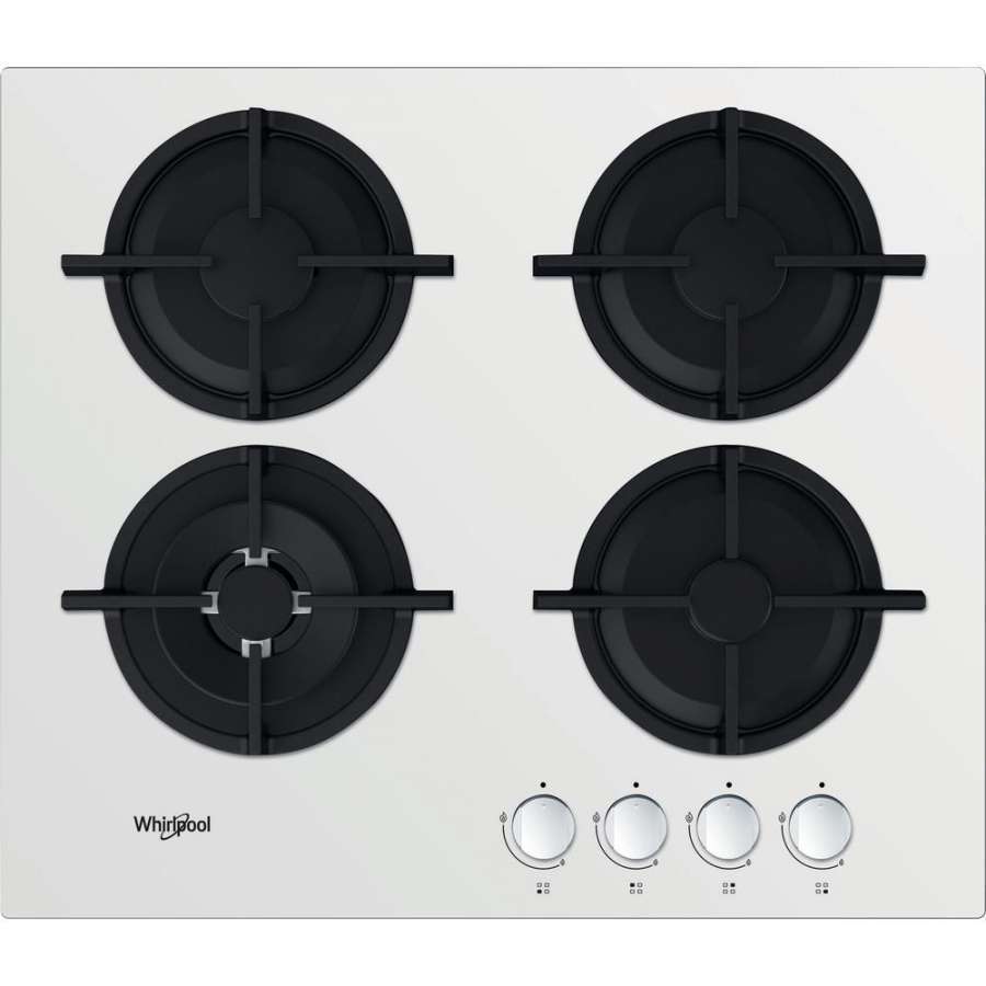 Whirlpool AKT 625/WH hob White Built-in Gas 4 zone(s)  