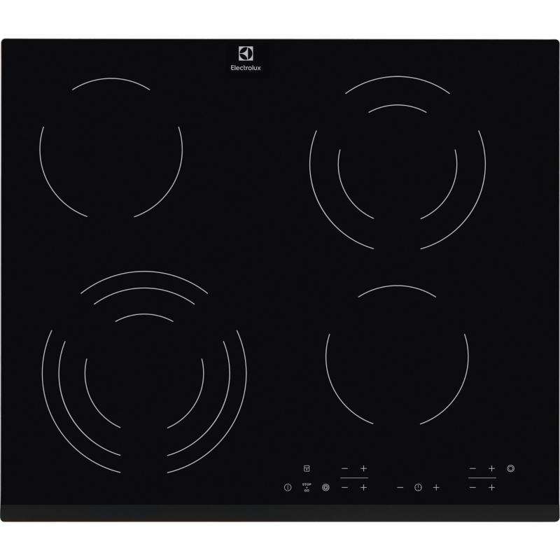 Εστία Αυτόνομη Κεραμική Electrolux EHF6343FOK Black  