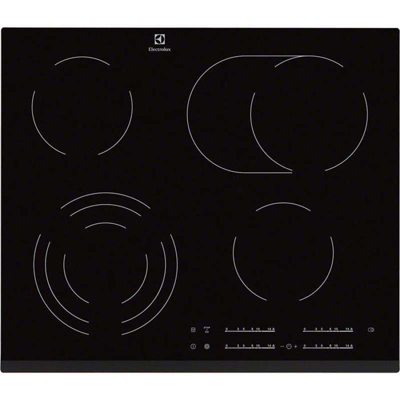 Εστία Αυτόνομη Κεραμική Electrolux EHF6547FXK Black  