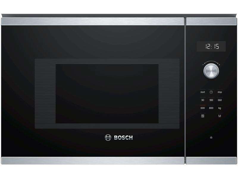 Φούρνος Μικροκυμάτων Εντοιχιζόμενος Bosch BFL524MS0 20lt Black  