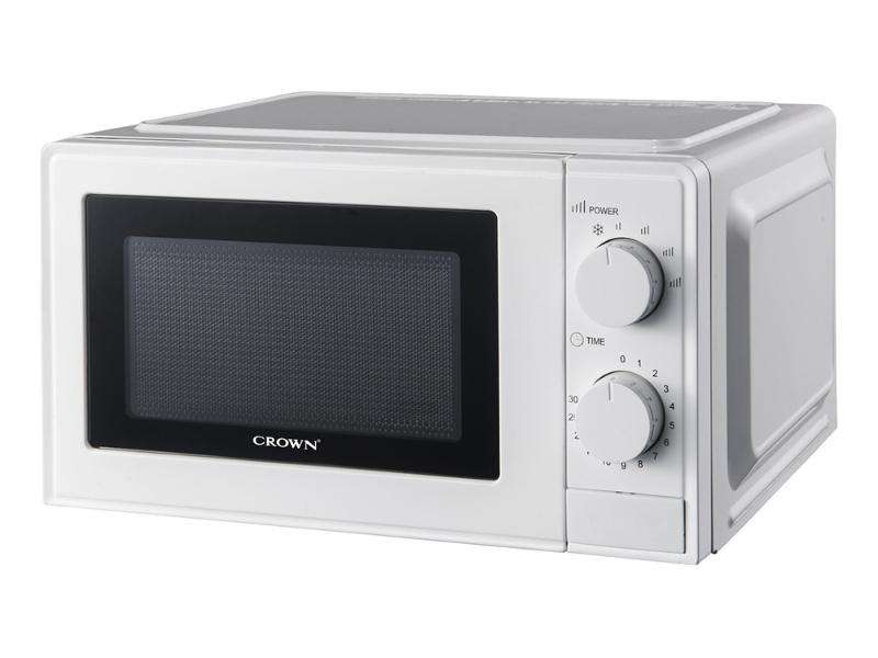 Φούρνος Μικροκυμάτων Ελεύθερος Crown CDMO-2069 20lt White  