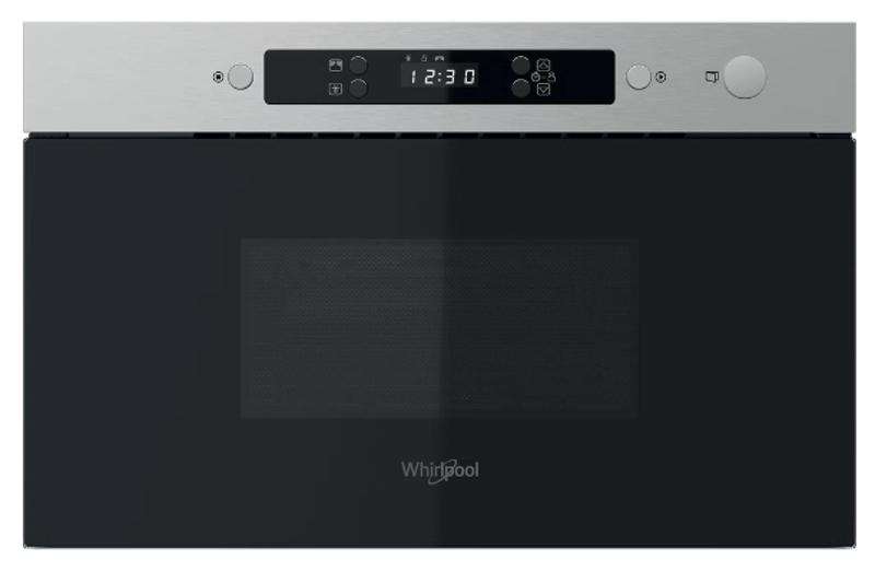 Φούρνος Μικροκυμάτων Εντοιχιζόμενος Whirpool MBNA900X 22lt Stainless Steel  