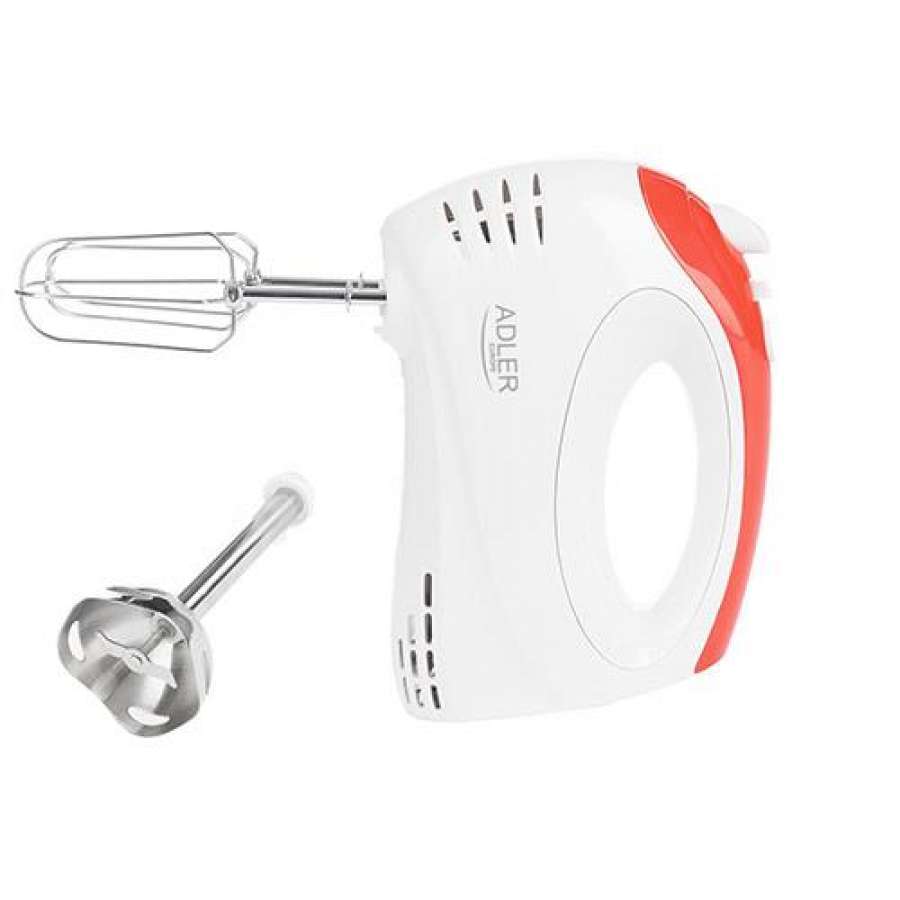 Adler AD 4212 mixer Hand mixer Red,White  