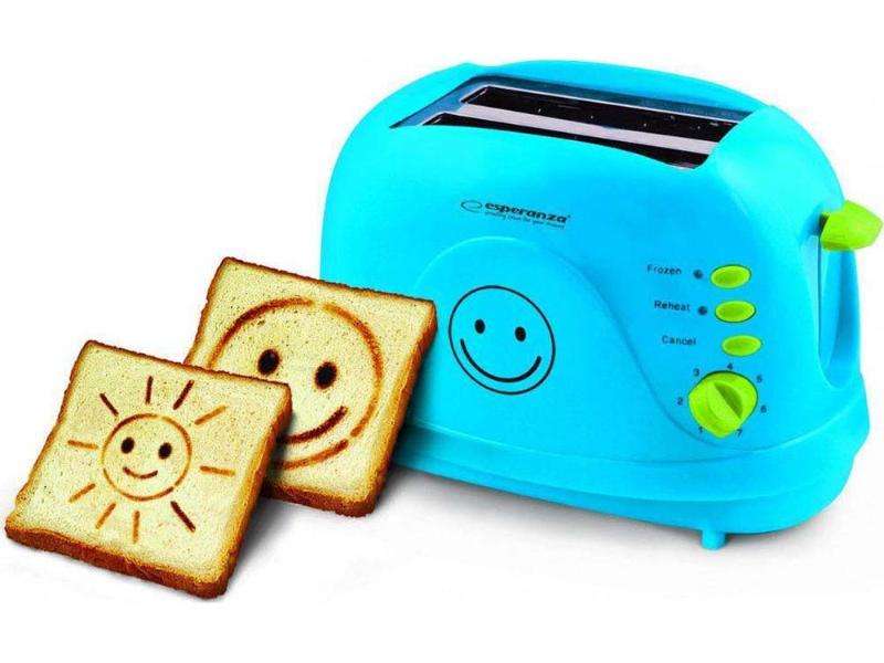 Φρυγανιέρα Esperanza Smiley Blue EKT003B  