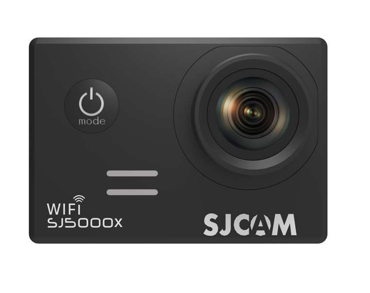 SJCAM SJ5000X Action Camera 4K Ultra HD Υποβρύχια (με Θήκη) με WiFi Μαύρη με Οθόνη 2