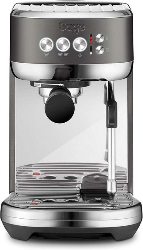 Sage SES500BST Bambino Plus Μηχανή Espresso 1600W Πίεσης 15bar Black Stainless Steel  