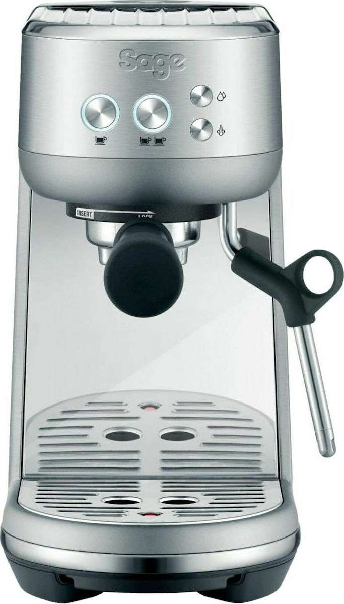 Sage SES450BSS Bambino Μηχανή Espresso 1600W Πίεσης 15bar Brushed Stainless Steel  