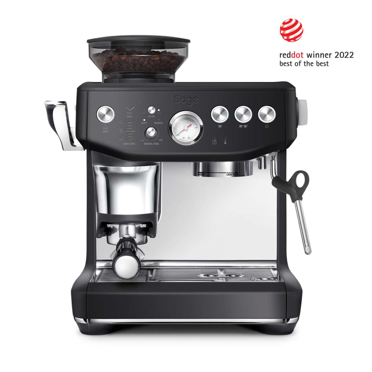 the Barista Express™ Impress - Black Truffle  