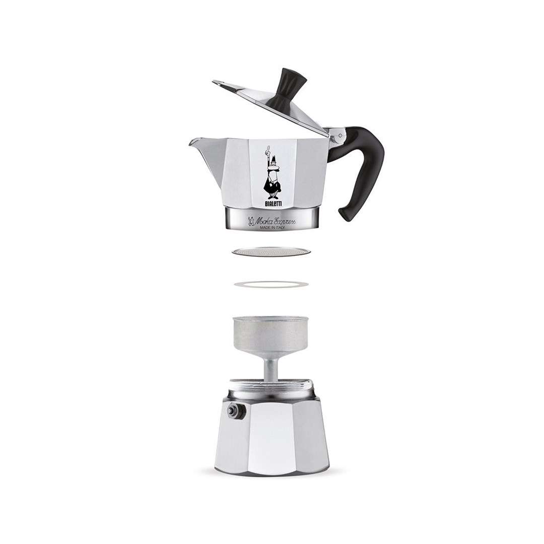 Bialetti Moka Express 2cups-Ιταλικό μπρίκι espresso 2 φλιτζανιών  