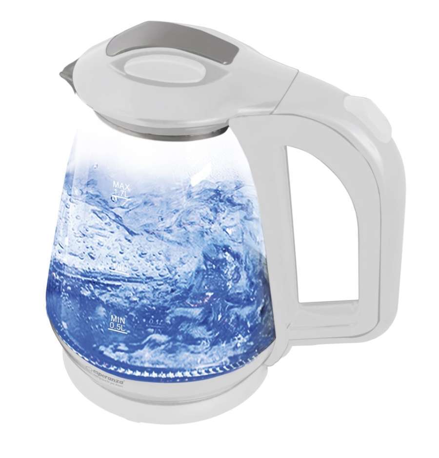 Esperanza EKK024W Electric kettle 1.7 L White, Multicolor 1500 W  