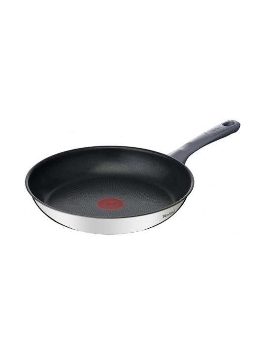 Tefal Daily Cook G7300255 Τηγάνι από Ανοξείδωτο Ατσάλι με Αντικολλητική Επίστρωση 20cm  