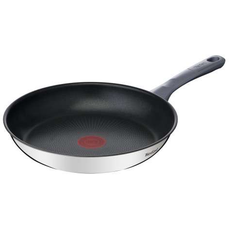 Tefal Daily Cook G7300755 Τηγάνι από Ανοξείδωτο Ατσάλι με Αντικολλητική Επίστρωση 30cm  