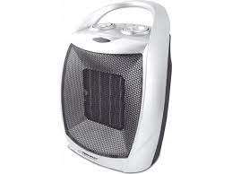 Heater fan electric Esperanza EHH006 (1500W; 3 heating levels; black color, silver color)  