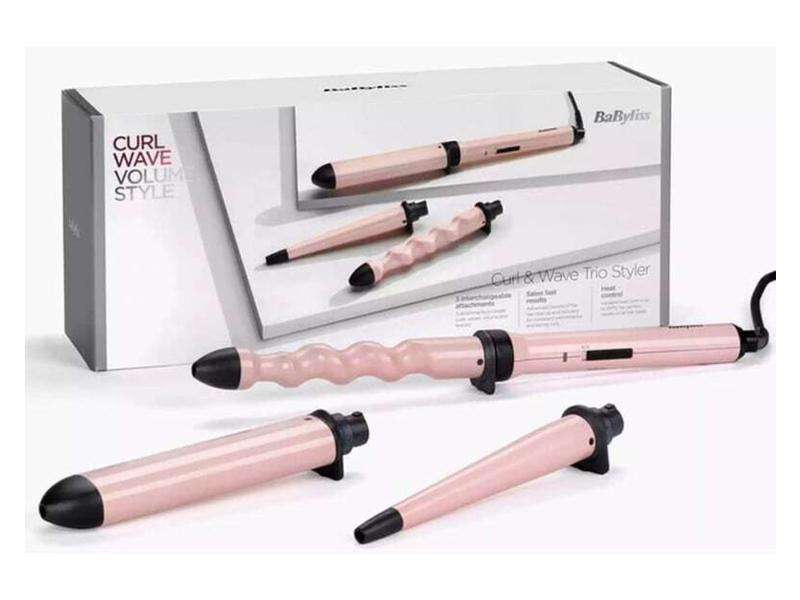 Ψαλίδι Μαλλιών Babyliss Curl & Wave Trio MS750E  