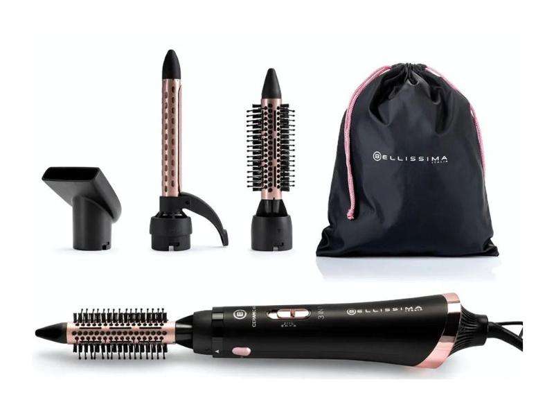 Εκθεσιακή Ηλεκτρική Βούρτσα Μαλλιών Bellissima Ceramic Air 3 in 1 Black  