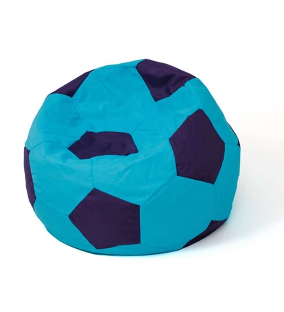 Soccer Sako bag pouffe green-grey L 80 cm  