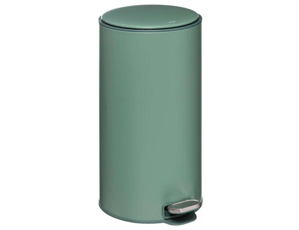 ΚΆΔΟΙ ΑΠΟΡΡΙΜΆΤΩΝ DUSTBIN METAL 30L GREEN DELTA FIVE 164753C  