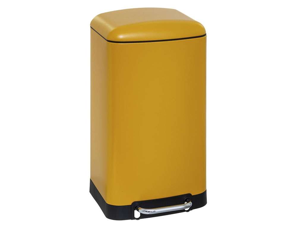 ΚΆΔΟΙ ΑΠΟΡΡΙΜΆΤΩΝ 30L MET DUSTBIN YELLOW ARIANE  