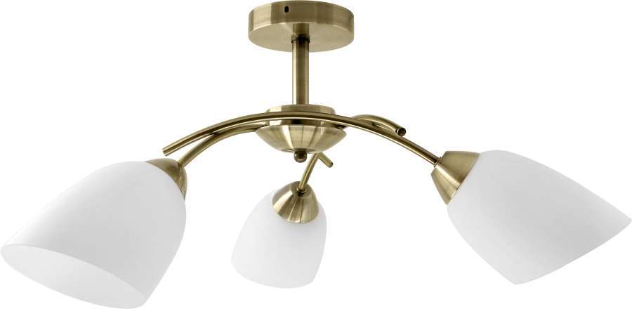 Activejet ceiling light NIKITA 3P E37 3x40W Patine  