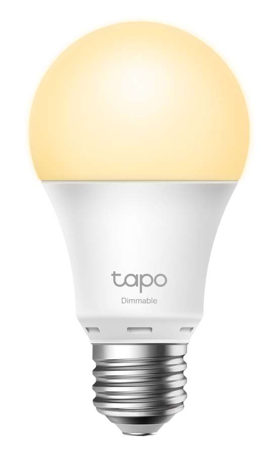 TP-LINK TAPO-L510E Smart Λάμπα LED για Ντουί E27 Θερμό Λευκό 806lm Dimmable  