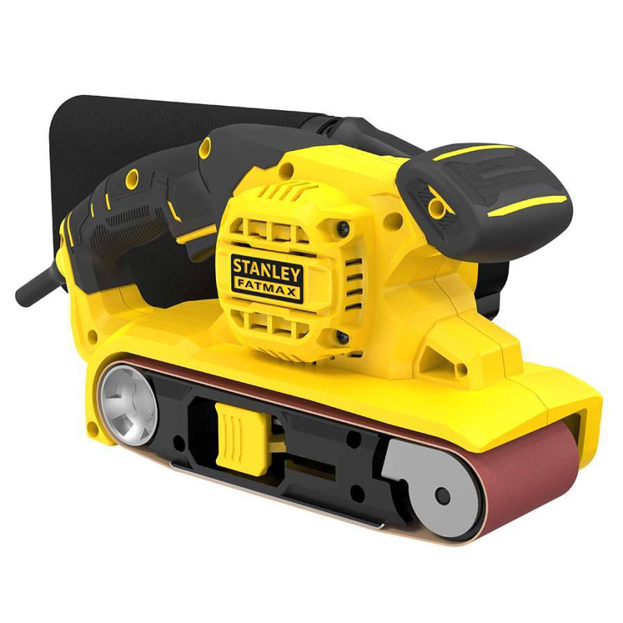 Stanley FMEW204K portable sander Belt sander 380 RPM Black, Yellow  