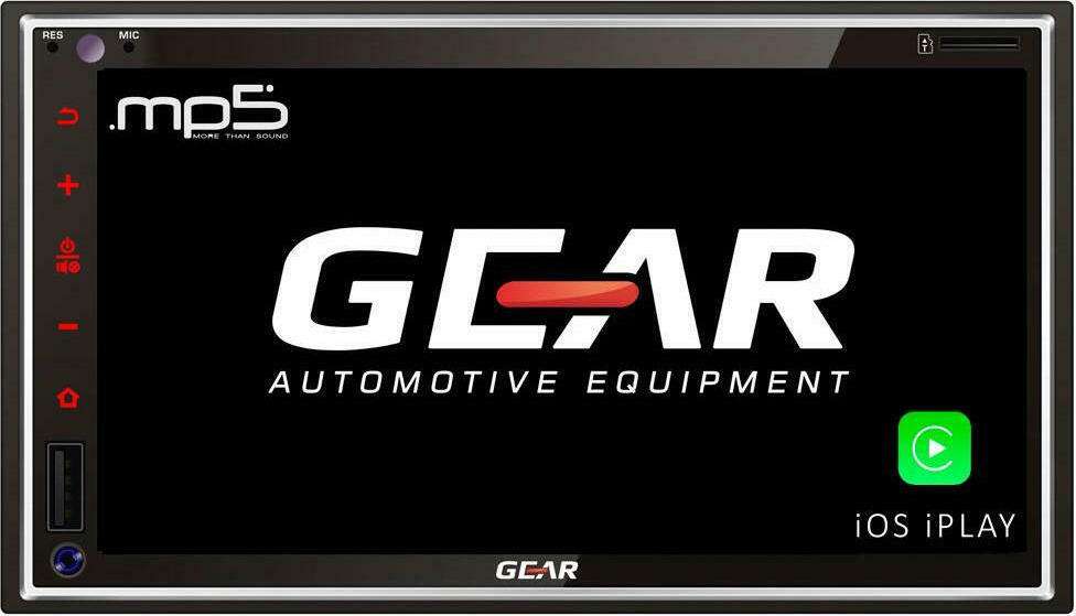ΟΘΟΝΗ GEAR GR-AV55BT MULTIMEDIA 6.9' 2 DIN ΜΕ MP5 PLAYER/USB/SD/BLUETOOTH/AUX GR-AV55BT  