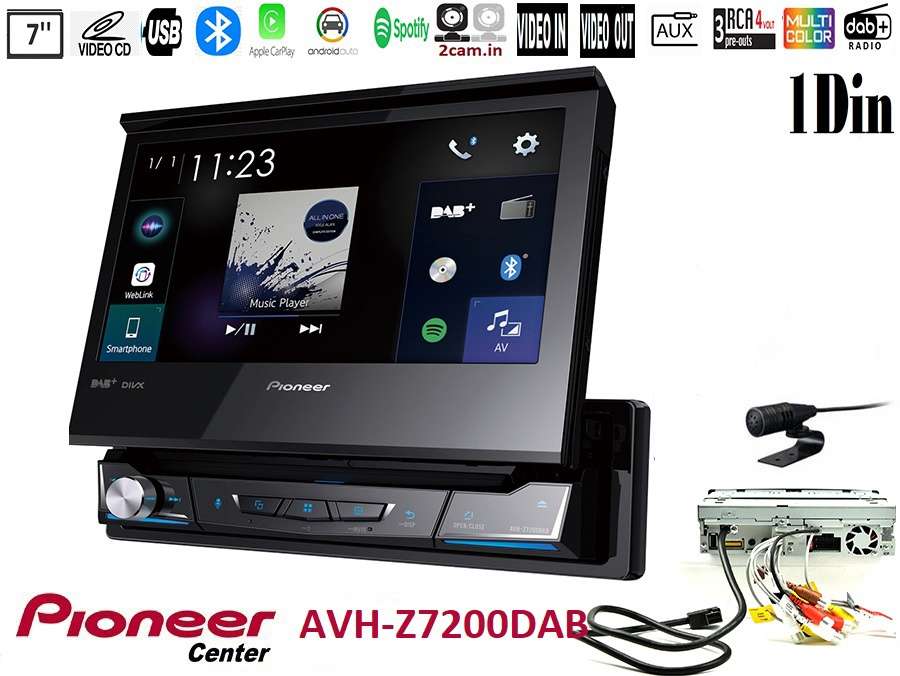 Pioneer AVH-z7200dab 1Din / 7