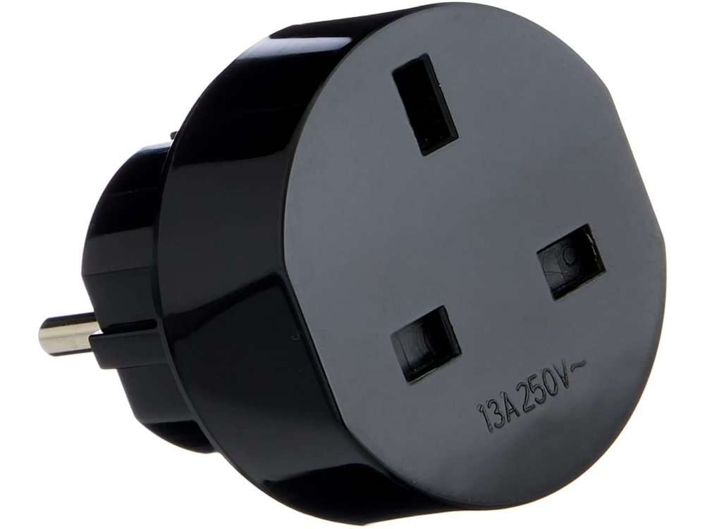 Brennenstuhl Travel Adapter, Αντάπτορας Ταξιδίου από GB σε Schuko για Αγγλική Συσκευή σε Ελληνική Πρίζα   