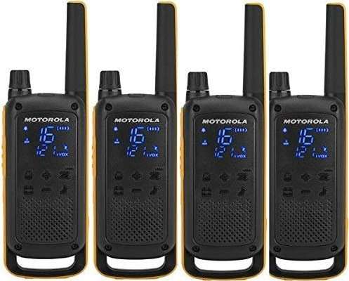 Motorola TALKABOUT T82 EXTREME QUAD PACK Τετράδα αδιάβροχο Walkie Talkie με φακό 10 km  