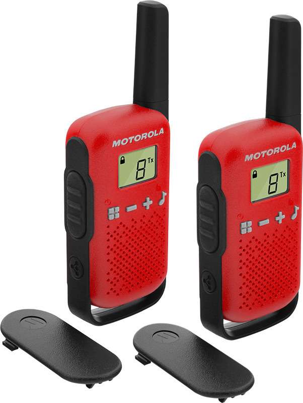 Motorola TALKABOUT T42 Walkie Talkie Κόκκινο 4 km  