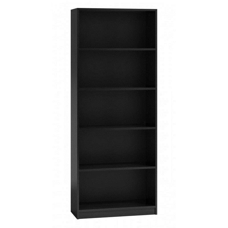 Topeshop R60 CZERŃ office bookcase  