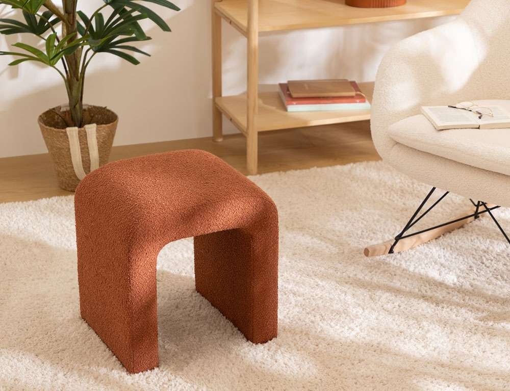 ΣΚΑΜΠΌ & ΠΟΥΦ POUF BOUCL SEVI AMB  