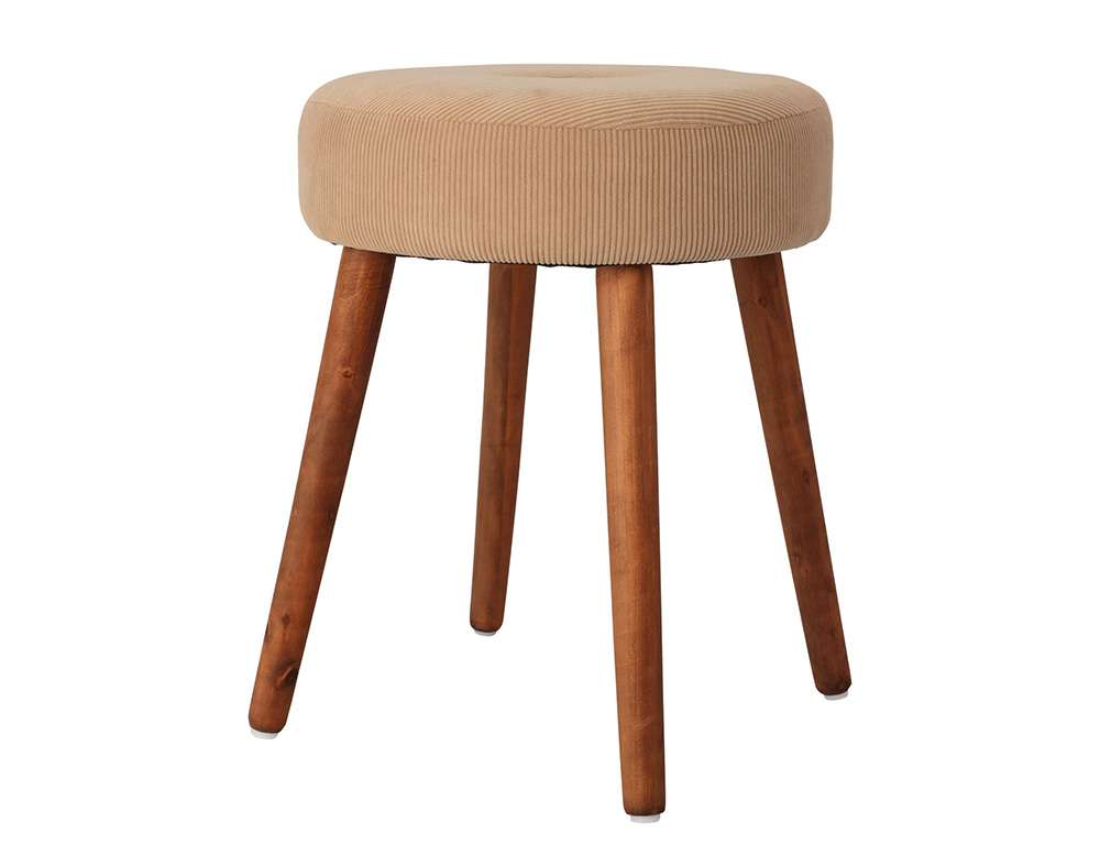 ΣΚΑΜΠΌ & ΠΟΥΦ STOOL 35X45CM BEIGE AAE339990  